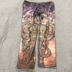 Evolution and Creation Yoga Pants, Crops